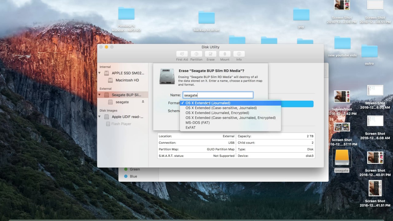 how to format a passport drive for mac and pc